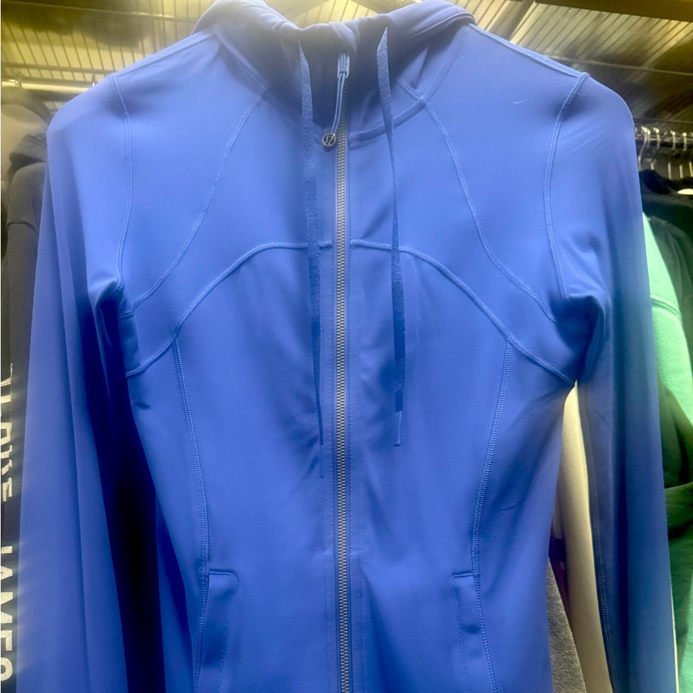 Lululemon on hooded, zip up jacket. Size 6